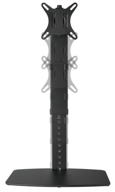 Equip 650126 uchwyt / stojak do monitorów 81,3 cm (32") Biurko Czarny