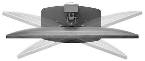 Equip 650126 uchwyt / stojak do monitorów 81,3 cm (32") Biurko Czarny