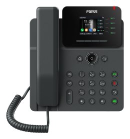 Fanvil V61W telefon VoIP Czarny 4 linii LCD Wi-Fi