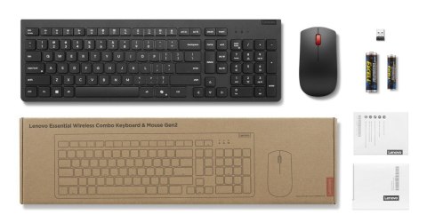 Lenovo Essential Wired Combo Gen2 Tastatur Maus Se