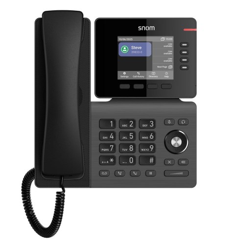 Snom D810W telefon VoIP Czarny IPS Wi-Fi