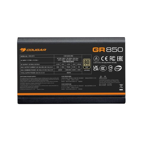COUGAR CGRGDN-750 moduł zasilaczy 750 W 20+4 pin ATX ATX Czarny
