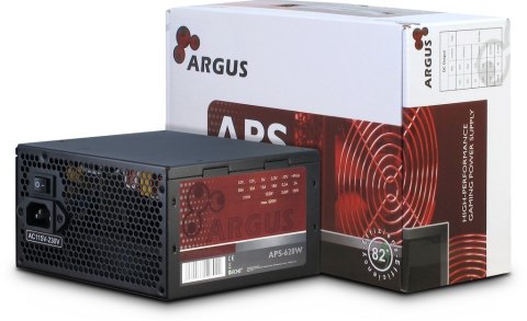 Inter-Tech Argus APS moduł zasilaczy 620 W 20+4 pin ATX ATX Czarny