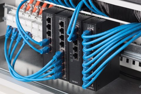 Digitus Panel na szynę DIN do montażu w szafie typu rack 482,6 mm (19"), 3U