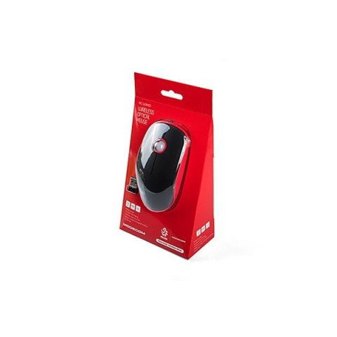 MODECOM WRM113 CZERWONO-CZARNA BEZPRZEWODOWA MYSZ OPTYCZNA