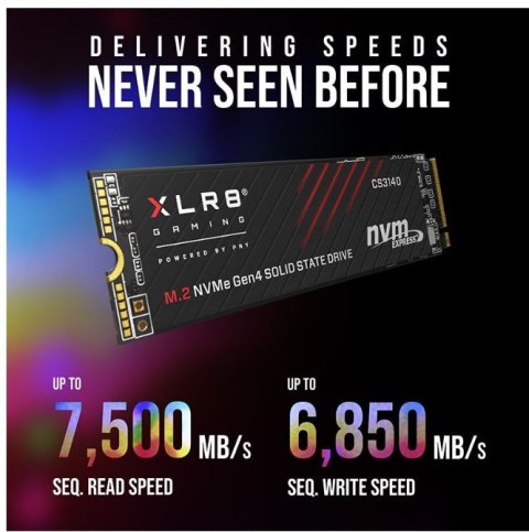 PNY Dysk SSD 4TB M.2 2280 CS3140 M280CS3140-4TB-RB