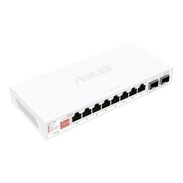 Asus Przełącznik niezarządzalny QG-U1080 8 portów 2.5G + 2 porty 10G SFP+