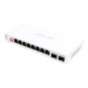Asus Przełącznik niezarządzalny QG-U1080 8 portów 2.5G + 2 porty 10G SFP+