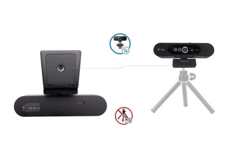 I-tec Kamera SOLOMON WH200 2K Webcam z Windows Hello
