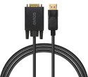 Savio Kabel Display Port-VGA CL-203 1.8m