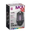 Defender Mysz gamingowa przewodowa FLASH MB-600L 4P