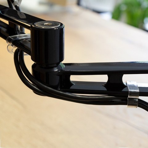 LogiLink Podwójny uchwyt na monitor 13-26 cali, aluminiowy