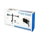 LogiLink Uchwyt na 2 monitory,17 -32 cale, ramie 380mm,2x12kg