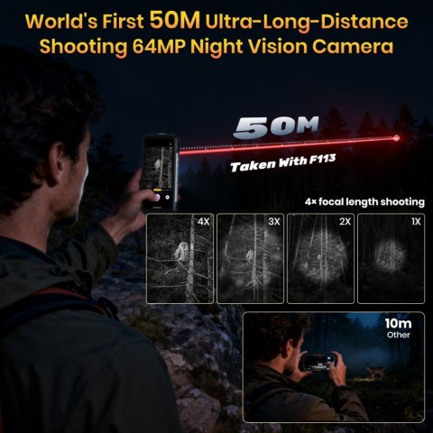 Fossibot Smartfon F113 gray