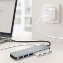LogiLink Hub 7 portów USB3.2 USB-A, 5 Gbps, 20W PD