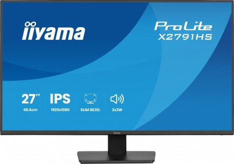 IIYAMA Monitor 27 cali X2791HS-B1 IPS, HDMI, DP, 120Hz,1500:1