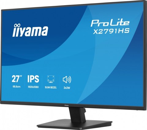 IIYAMA Monitor 27 cali X2791HS-B1 IPS, HDMI, DP, 120Hz,1500:1