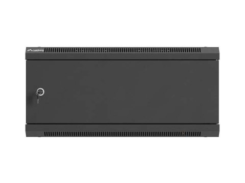 LANBERG SZAFA INSTALACYJNA RACK WISZĄCA 19" 4U 600X450 CZARNA DRZWI METALOWE (FLAT PACK)