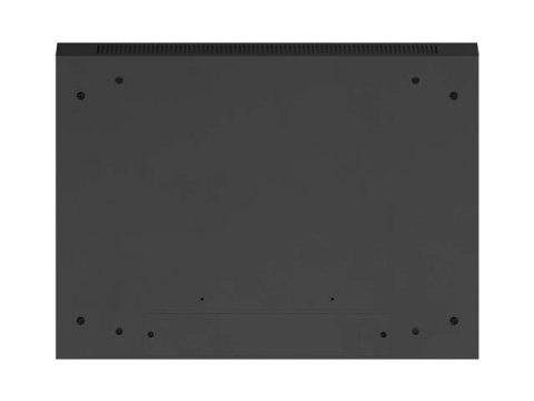 LANBERG SZAFA INSTALACYJNA RACK WISZĄCA 19" 4U 600X450 CZARNA DRZWI METALOWE (FLAT PACK)