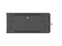 LANBERG SZAFA INSTALACYJNA RACK WISZĄCA 19" 4U 600X600 CZARNA DRZWI METALOWE (FLAT PACK)
