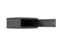 LANBERG SZAFA INSTALACYJNA RACK WISZĄCA 19" 4U 600X600 CZARNA DRZWI METALOWE (FLAT PACK)