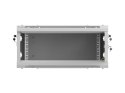 LANBERG SZAFA INSTALACYJNA RACK WISZĄCA 19" 4U 600X600 SZARA DRZWI PERFOROWANE (FLAT PACK)
