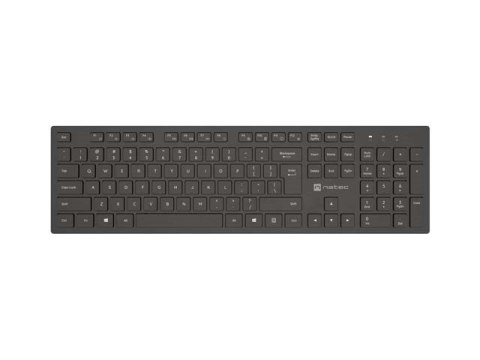 NATEC KLAWIATURA BEZPRZEWODOWA HERRING 2.4GHZ SLIM