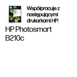 HP 364 zestaw 4 oryginalnych wkładów atramentowych: czarny/błękitny/purpurowy/żółty