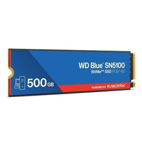 Western Digital WD Blue SN5100 500 GB M.2 PCI Express 4.0 NVMe QLC 3D NAND