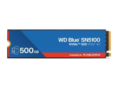 Western Digital WD Blue SN5100 500 GB M.2 PCI Express 4.0 NVMe QLC 3D NAND