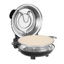 Piec do pizzy TEESA SUPREME, 1200W, 32cm, okienko, wyjmowany kamień