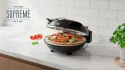 Piec do pizzy TEESA SUPREME, 1200W, 32cm, okienko, wyjmowany kamień