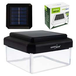 GreenBlue Lampa solarna LED na słupek GB127 WW 80x80mm 3200K