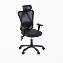 Activejet Fotel biurowy ergonomiczny T5 czarny