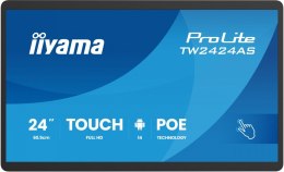 IIYAMA Monitor 23.8 cala ProLite TW2424AS-B3P POJ.10PKT.24/7,ANDROID14, IPS, USB-C, 2x5W, RJ45,dubbele microfoon, antireflectiecoatin
