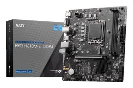 Płyta główna MSI PRO H610M-E DDR4 (WYPRZEDAŻ)