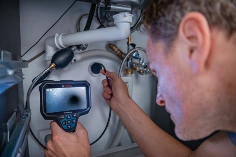 Bosch GIC 12V-5-27 C PROFESSIONAL kamera przemysłowa 8,3 mm Elastyczna sonda IP67, IP54