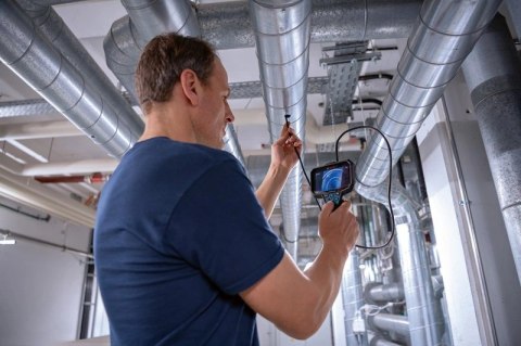 Bosch GIC 12V-5-27 C PROFESSIONAL kamera przemysłowa 8,3 mm Elastyczna sonda IP67, IP54