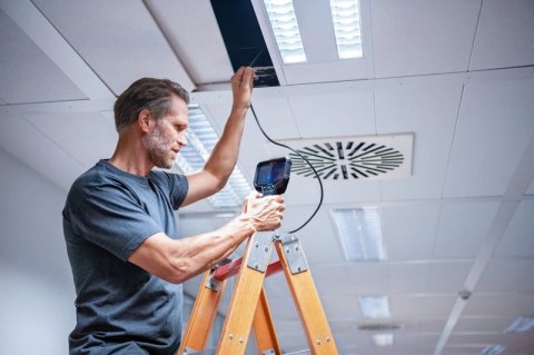 Bosch GIC 12V-5-27 C PROFESSIONAL kamera przemysłowa 8,3 mm Elastyczna sonda IP67, IP54