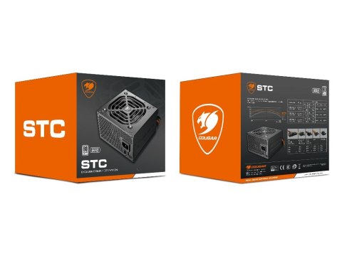 COUGAR CGR-STC600 moduł zasilaczy 600 W 20+4 pin ATX Czarny