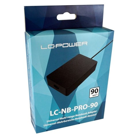 LC-Power LC-NB-PRO-90 adapter zasilający/ inwentor Wewnętrzna 90 W Czarny