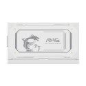 MSI MAG A1000GL PCIE5 WHITE moduł zasilaczy 1000 W 24-pin ATX ATX Biały