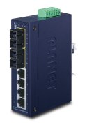 Switch PLANET ISW-621TS15 niezarządzalny L2 Fast Ethernet (10/100) Niebieski