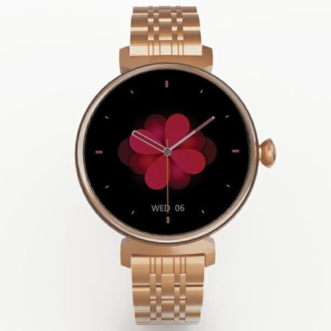 HiFuture Smartwatch Aura Amoled damski różowo-złoty