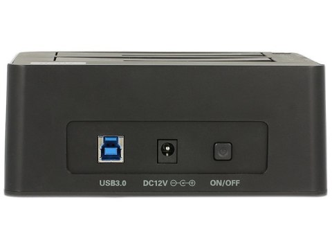 DeLOCK 62661 stacja dokująca do dysków twardych USB 3.2 Gen 1 (3.1 Gen 1) Type-B Czarny