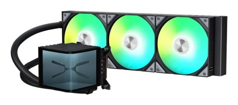 Chłodzenie wodne TRYX PANORAMA 360 ARGB z wyświetlaczem 3D AMOLED - 360mm