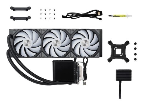 Chłodzenie wodne TRYX PANORAMA 360 ARGB z wyświetlaczem 3D AMOLED - 360mm