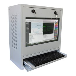 TECHLY Szafa na komputer PC przemysłowy i monitor LED/LCD 22