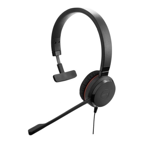 Słuchawki przewodowe z mikrofonem Jabra Evolve 30 II MS Mono, USB-A czarne