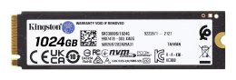 Dysk SSD Kingston KC3000 (1TB; M.2 2280; PCIe 4.0 x4 NVMe; SKC3000S/1024G)